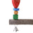 Crofta Wooden Bird Swing Bird Toy Cage Toys with Bells for Squirrels Parrots