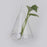 Crofta Clear Water-drop Glass Hanging Vase Bottle for Plant Flower Decorations