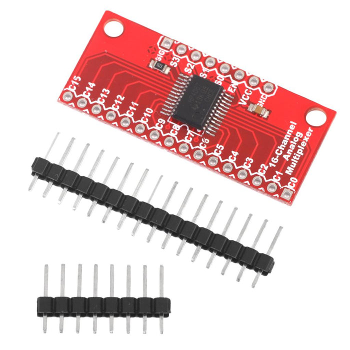 Crofta 16-Channel Analog Switch Module/Digital MUX Breakout - CD74HC4067