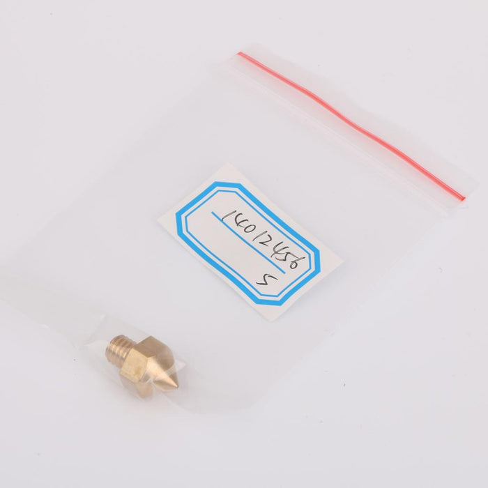 Crofta 0.3mm Copper Nozzle Print Head for 3mm Filament 3D Printer Extruder Golden