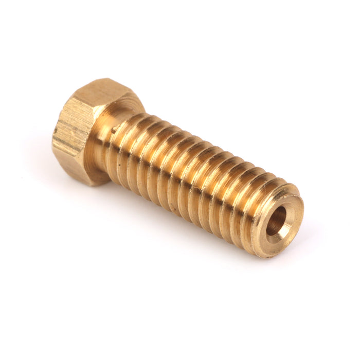 Crofta 0.6mm Copper 3D Printer Extruder Nozzle Print Head Replacement 1pcs Golden