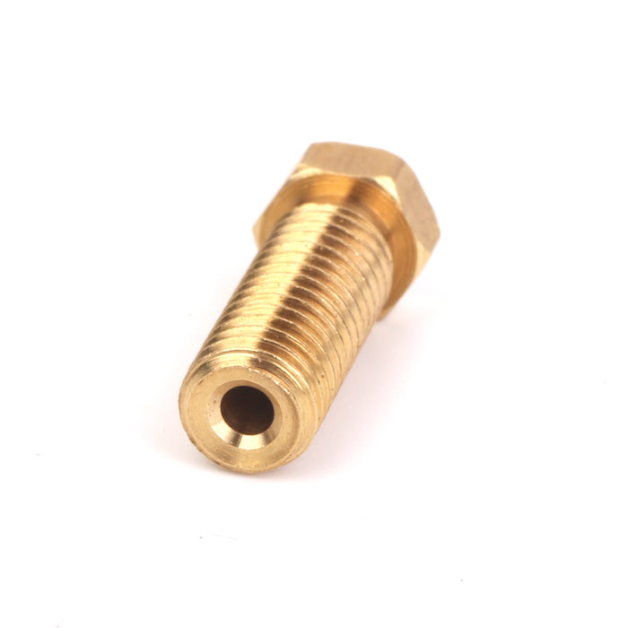 Crofta 0.6mm Copper 3D Printer Extruder Nozzle Print Head Replacement 1pcs Golden