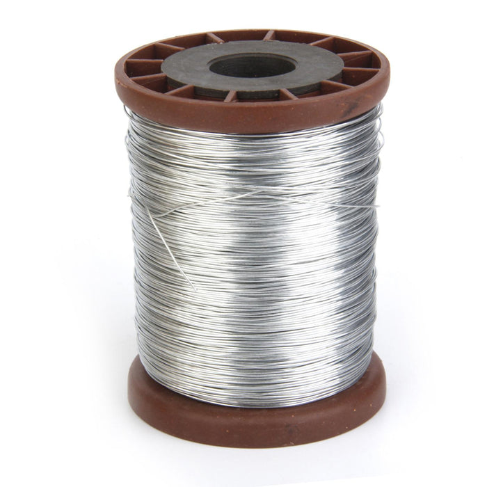 Crofta 0.5mm 500G Galvanized Iron Wire for Hive Frames Beekeeping Tool 1 Roll