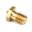 Crofta 0.5mm Copper 3D Printer Print Head Extruder Nozzle Replacement 1pcs Golden