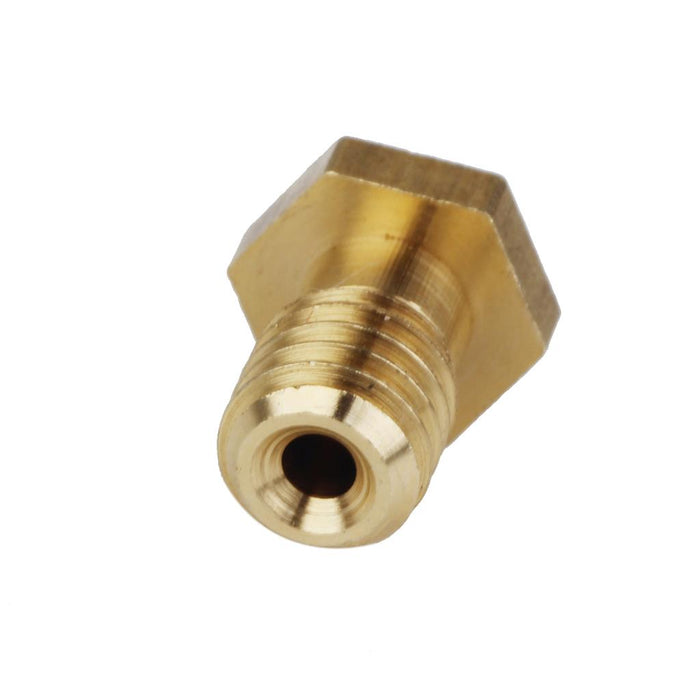 Crofta 0.5mm Copper 3D Printer Print Head Extruder Nozzle Replacement 1pcs Golden