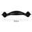 Crofta 12.1 x 2cm Cabinet Door Drawer Bin Handle Pull Knob Hardware Black