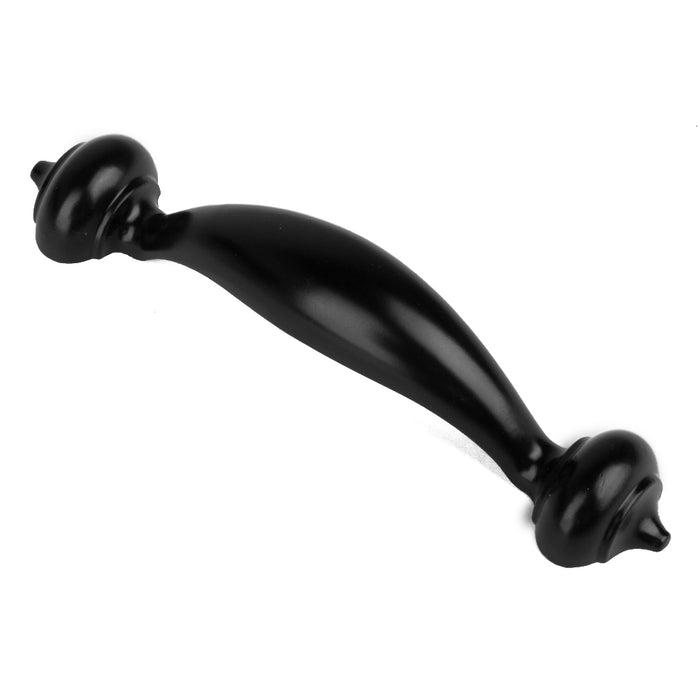 Crofta 12.1 x 2cm Cabinet Door Drawer Bin Handle Pull Knob Hardware Black