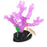 Crofta Aquarium Fish Tank Soft Silicone Sea Plant Fake Coral Decor Ornament Purple