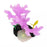 Crofta Aquarium Fish Tank Soft Silicone Sea Plant Fake Coral Decor Ornament Purple