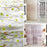 Crofta 100x280cm Plum Blossom Wintersweet Curtain Balcony Tulle Room Divider -Pink