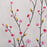 Crofta 100x280cm Plum Blossom Wintersweet Curtain Balcony Tulle Room Divider -Pink