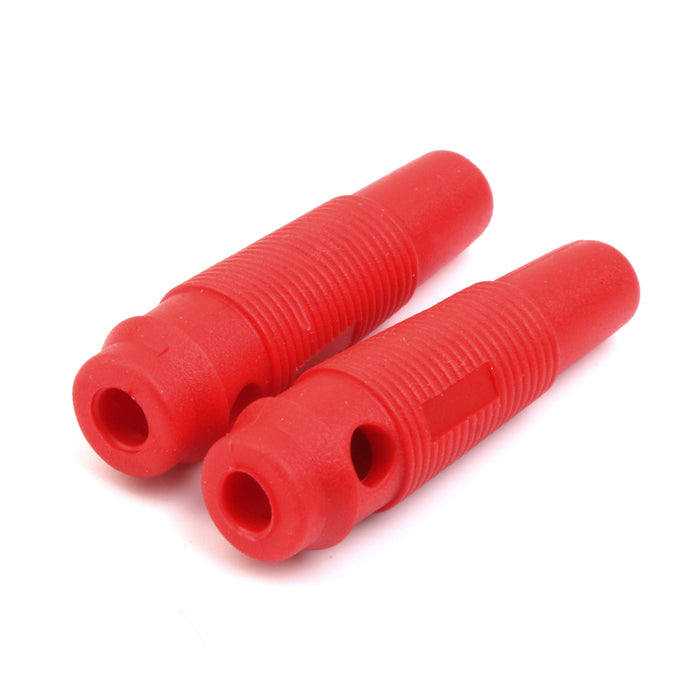 Crofta 10x Insulation PVC 4MM Banana Plug FOR BINDING POST Speaker Meter Test