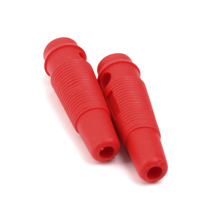 Crofta 10x Insulation PVC 4MM Banana Plug FOR BINDING POST Speaker Meter Test