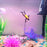 Crofta Treasure Diver Treasure Hunter Aquarium Fish Tank Air-operated Decoration