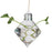 Crofta Glass Wall Hanging Vase Bottle Rhombus Bulb for Plant Flower Decorations