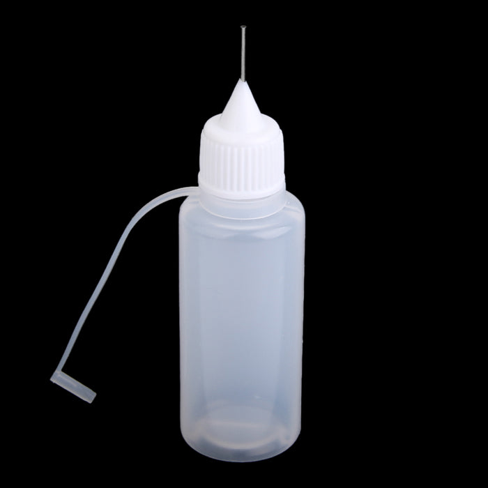 Crofta 10pcs 20ml Needle Tip Empty Plastic Squeezable Dropper Bottle Liquid Storage