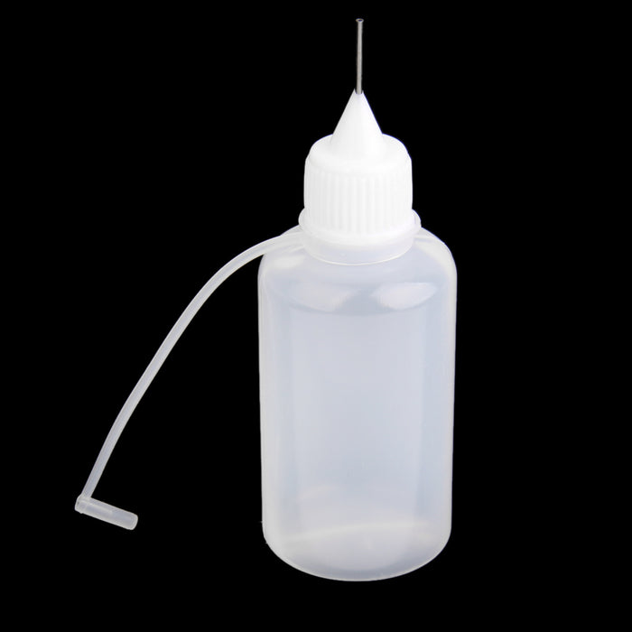 Crofta 10pcs 30ml Needle Tip Empty Plastic Squeezable Dropper Bottle Liquid Storage