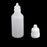 Crofta 10pcs 15ml Empty Plastic Squeezable Dropper Bottles for Eye Drops Lab Liquid