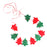 Crofta 10 pcs Christmas Xmas Tree Bunting Garland Banner Party Decoration