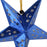 Crofta 10 x Blue Star Paper Lantern Lampshade Wedding Party Home Xmas Hanging Decor