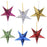 Crofta 10 x Blue Star Paper Lantern Lampshade Wedding Party Home Xmas Hanging Decor