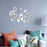 Crofta 10pcs Music Notes Mirror Removable Decal Art Mural Wall Sticker Decor Silver