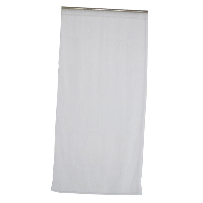 Crofta 100x200cm Window Door Curtain Panel Drape Tulle Room Balcony Divider -White