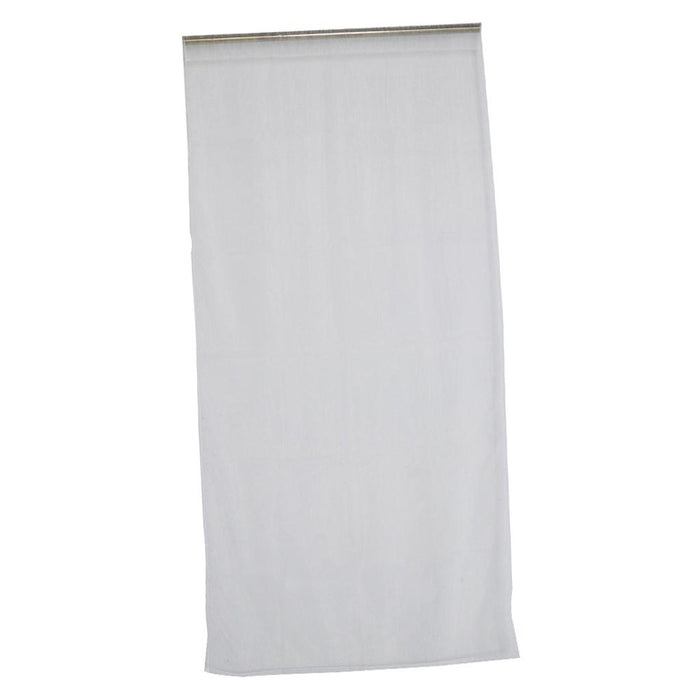 Crofta 100x200cm Window Door Curtain Panel Drape Tulle Room Balcony Divider -White