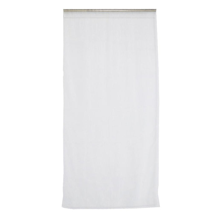 Crofta 100x200cm Window Door Curtain Panel Drape Tulle Room Balcony Divider -White