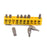 Crofta 10 Pieces Flat Head Cross Bits for DC Powered Electric Screwdrivers