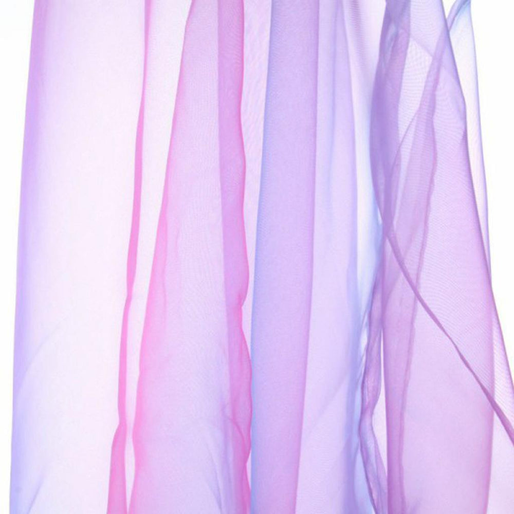 Crofta 100x200cm Window Door Curtain Panel Tulle Room Balcony Divider -Dark purple