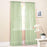 Crofta 100x200cm Window Door Curtain Panel Drape Tulle Room Balcony Divider -Green