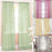 Crofta 100x200cm Window Door Curtain Panel Drape Tulle Room Balcony Divider -Green