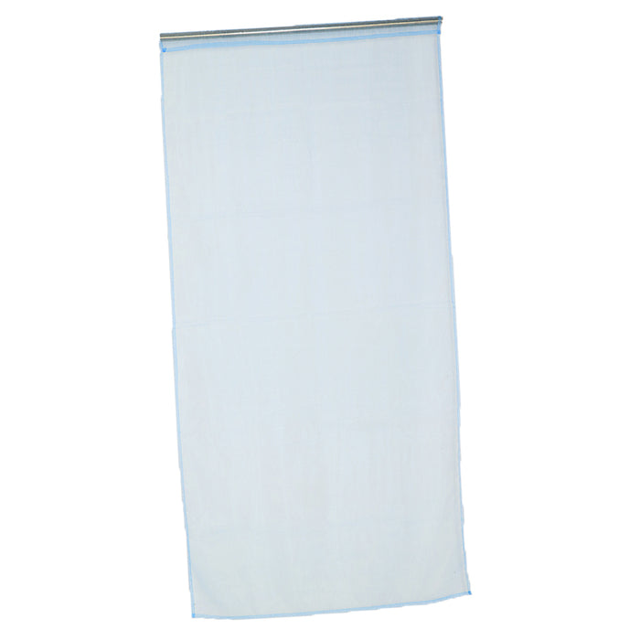 Crofta 100x200cm Window Door Curtain Panel Drape Tulle Room Balcony Divider - Blue