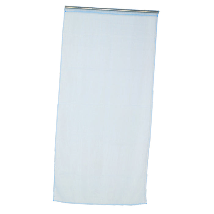 Crofta 100x200cm Window Door Curtain Panel Drape Tulle Room Balcony Divider - Blue