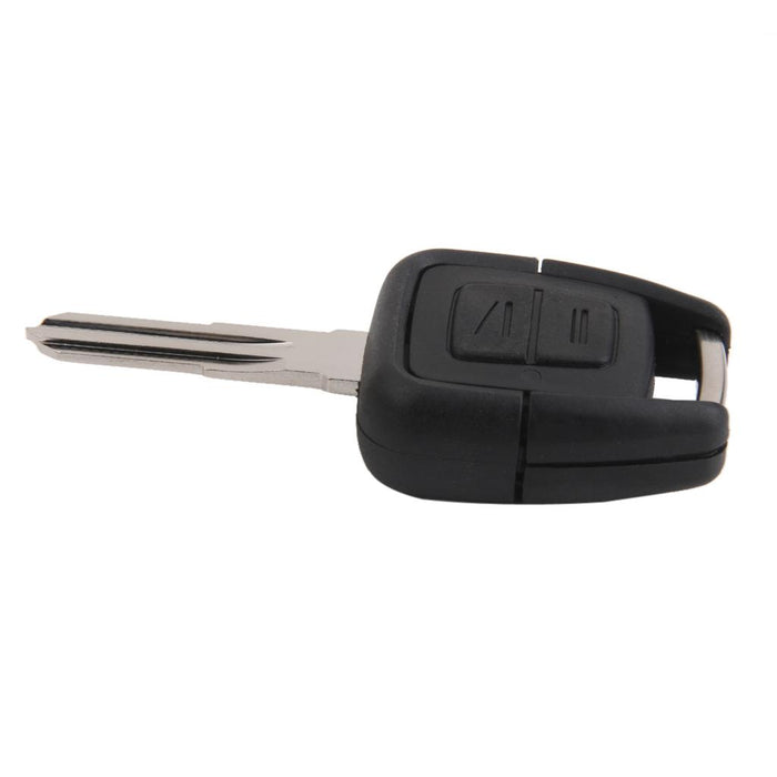 Crofta 2 button Remote Key Fob Shell + Blank Blade Fits Vauxhall OPEL Astra Zafira