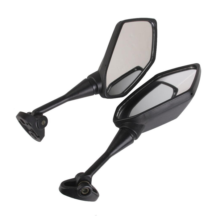 Crofta 1 Pair Universal Motorcycle Motorbike Motor Rearview Rear View Side Mirror