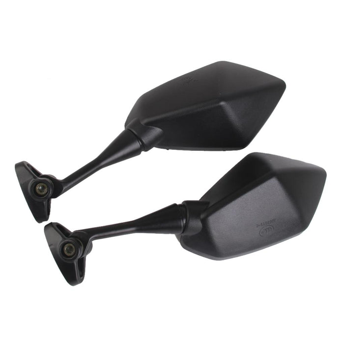 Crofta 1 Pair Universal Motorcycle Motorbike Motor Rearview Rear View Side Mirror