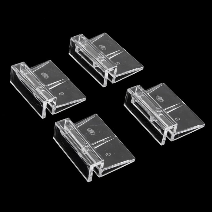 Crofta PACK OF 20 AQUARIUM FISH TANK CLIP GLASS COVER HOLDERS FITS TANK GLASS UP TO 6mm THICKNESS