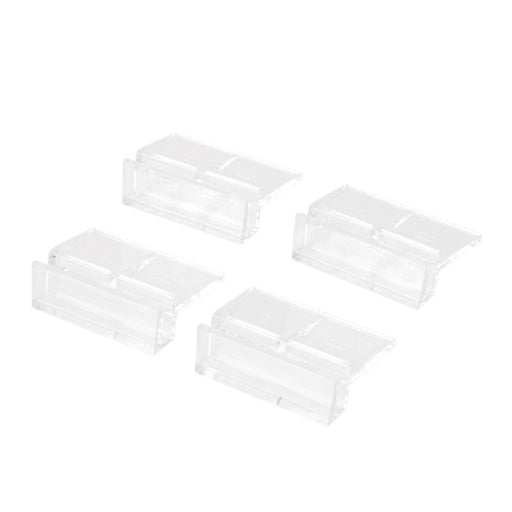 Crofta PACK OF 12 AQUARIUM FISH TANK CLIP GLASS COVER HOLDERS FITS TANK GLASS UP TO 6mm THICKNESS