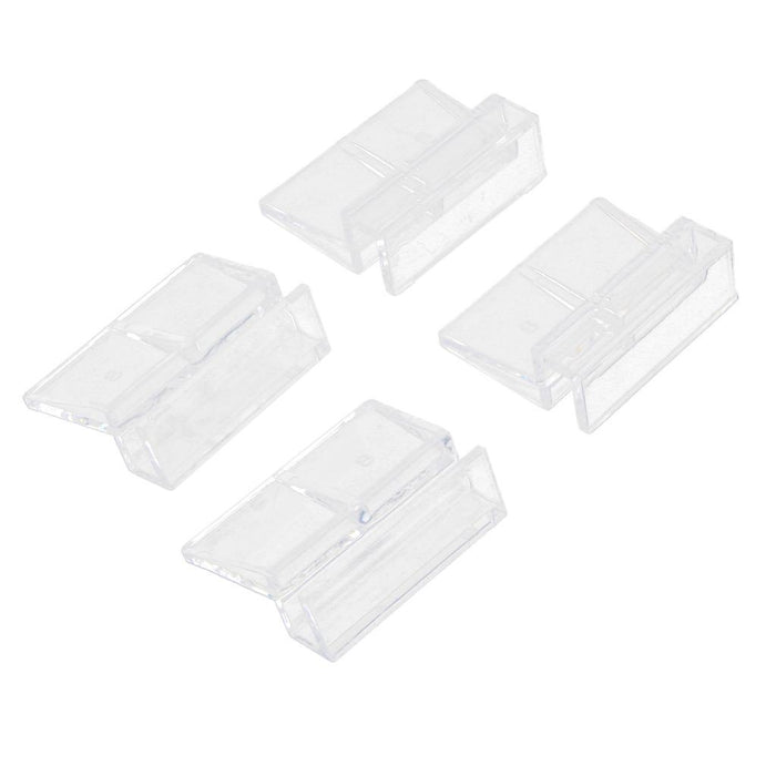 Crofta 4Pcs Aquarium Fish Tank Plastic Clips Glass Cover Strong Support Holders 8mm