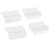 Crofta 4Pcs Aquarium Fish Tank Plastic Clips Glass Cover Strong Support Holders 8mm