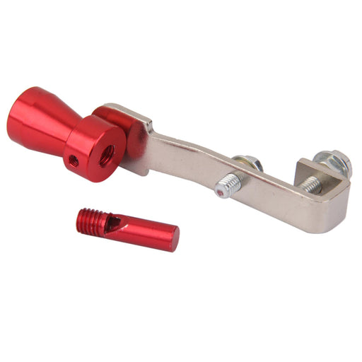 Crofta Turbo Sound Whistle Exhaust Pipe Blowoff Valve Simulator Size S -Red