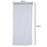 Crofta 100x200cm Window Door Curtain Panel Drape Tulle Room Balcony Divider -Gray