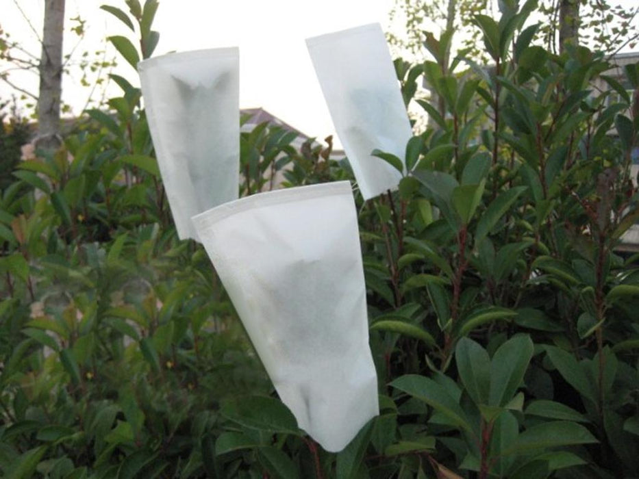 Crofta 100 Agriculture Garden Parchment Farming Pollen Protection Paper Bags 22*9cm