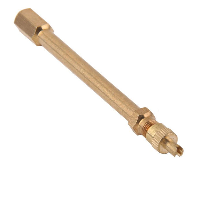 Crofta 100mm Length Copper Truck Valve Stem Extension Rod