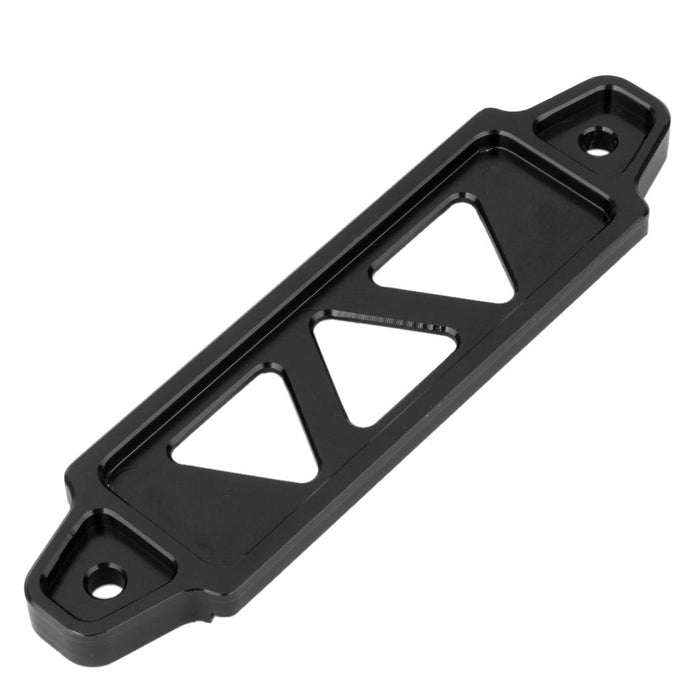 Crofta 17.2cm Aluminum Car Battery Tie Down Bar Bracket Holder Universal Fit Black