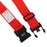 Crofta Adjustable Luggage Strap Belt Tie Down Travel Secure Lock - Red