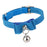 Crofta Adjustable Pet Kitten Cat Puppy Safety Collar Bell Buckle Neck Strap Blue