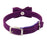 Crofta Adjustable Pet Kitten Cat Puppy Safety Collar Bell Buckle Neck Strap Purple